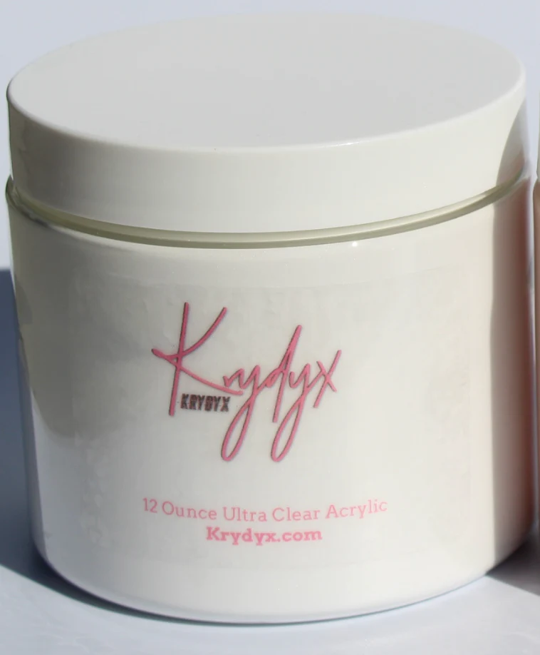 8OZ WHITE ACRYLIC POWDER - Image 2