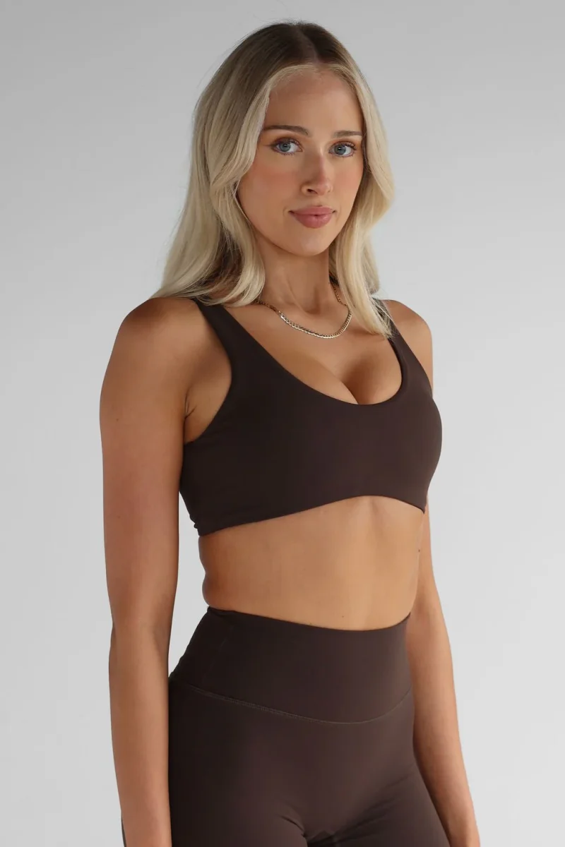 Classic Essentials Crop - Cocoa Bean - Image 5