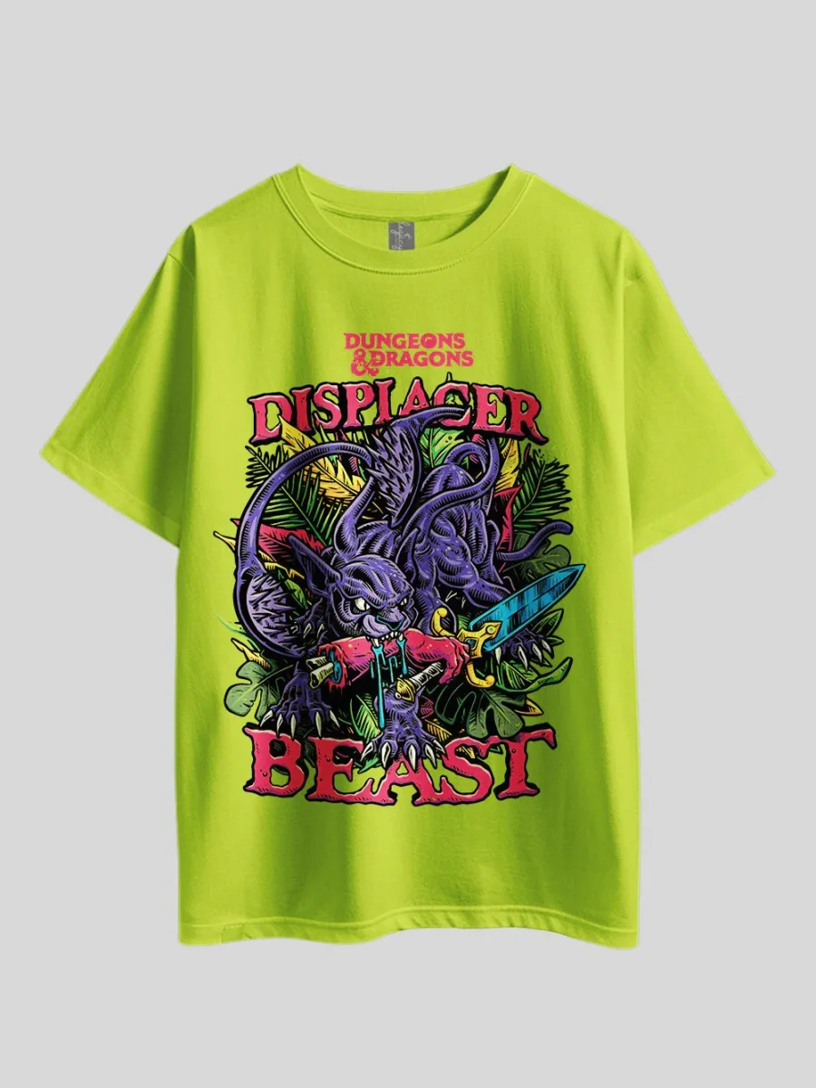 "DUNGEAONS & DRAGONS DISPLACER BEAST" Graphic Printed Drop Shoulder T-shirt Legacy Boutiques Dhaka - Image 6