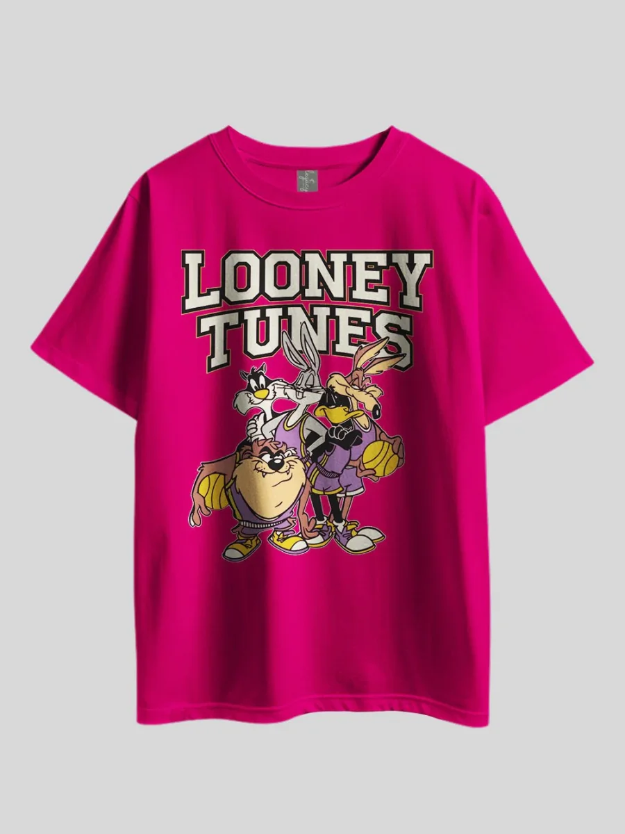 "LOONEY TUNES: THE SQUAD" Graphic Printed Drop Shoulder T-shirt Legacy Boutiques Bangladesh - Image 9