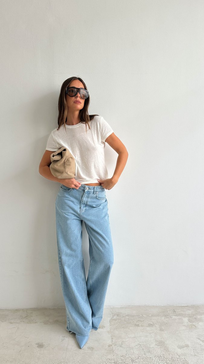 SUEDE CLUTCH in SAND - Image 9